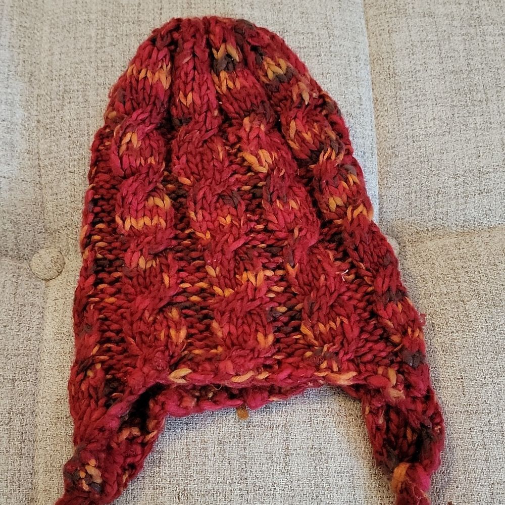 Fossil Red Beanie  - Picture 7 of 8
